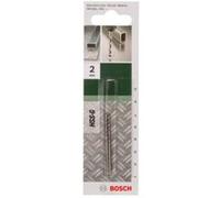 Foret métal (x2) - dimensions Ø.2 x L.24 mm - emmanchement Universel - Bosch