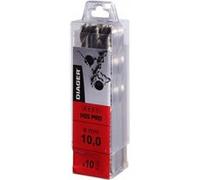 Diager Forets HSS meulé taillé 726D04.5 Ø4,5 mm Pack de 10 – Pour aciers alliés et non alliés