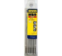Irwin 10502301 Etui de 10 Forets HSS Pro taillé meulé 7 x 109 mm