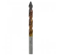 Foret métaux HSS taillé meulé TSP queue à 3 méplats-affûtage Tivoly Smart Point-revêtu Fusio-diamètre 4 mm TIVOLY