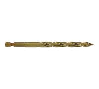 Foret métaux TSP HSS Cobalt taillé meulé - queue hexagonale - Ø4,5 mm TIVOLY