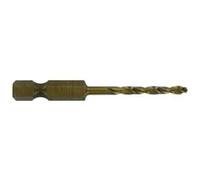 Foret métaux TSP HSS Cobalt taillé meulé - queue hexagonale - Ø3,5 mm TIVOLY
