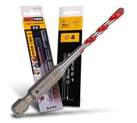 Foret multi-usages HM Ø 4,0 mm - Bois, tôle, plaques de plâtre, profilé métallique, carrelage, maçonnerie, etc. - Outils AMBOSS Multi Force Foret multifonction 6 pans pour perceuse/visseuse sans fil