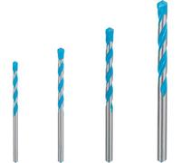 Foret multiconstruction Bosch Cyl-9, lot de 4 (4, 5, 6 et 8 mm), Expert