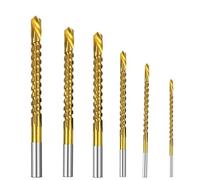 Foret multifonction en Cobalt revêtu de titane, vis en spirale, robinet Composite métrique, ouvre-trou de torsion, coupe, perçage, polissage
