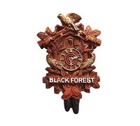 Forêt Noire Allemagne 3D Coucou Horloge Réfrigérateur Aimant Souvenirs Résine Magnétique Maison Cuisine Décoration Aimant Collection Cadeau