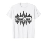 Forêt Noire - Cerf Naturel - pour la randonnée et l'extérieur T-Shirt Graphique avec Valeur