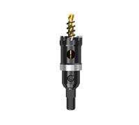Foret perforateur à pointes en métal pour un perçage efficace sur l'aluminium et l'acier inoxydable