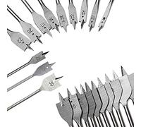 Foret plat 6-50 mm Ensemble de forets plats en bois en acier à haute teneur en carbone Ensembles de forets à bois Spade Durable Woodworking Tool Sets-40mm/45mm/50mm/55mm