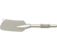 Foret pour bêche d'argile, grande taille pour creuser efficacement, acier chromé 40Cr durable, argenté