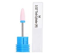 Foret pour perceuse à ongles en céramique, foret pour ongles à tête cylindrique pour polissage des ongles, outils de manucure, forets pour perceuse pour manucure fine (5