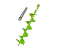 Foret Professionnel WERHE® - Tarière pour Perceuse 150 mm Robuste avec Adaptateur SDS Max - Pointe de Forage Précise pour Pieux et Puits