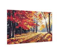 Forêt Puzzle 1000 Pièces Adultes Puzzle Paysage Motif Design avec Emballage Cadeau pour Cadeau Femme, Activité Familiale Stimulante Débutants pour Decoration Chambre Murale Maison 75 x 50 cm -77Y