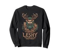 Forêt sauvage de Leshy, mythologie slave, homme vert païen Sweatshirt
