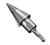 Foret SDS à tige carrée ronde conçu pour les tâches de fendage du bois de chauffage à l'aide de perceuses électriques sur du bois tendre et des opérations ciblées de fendage du bois dur (tige carrée)