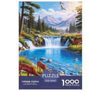 forêt Secret Realm Puzzle 1000 Pièces Educa Jouet Cadeau Unique De l'art De La Décoration intéressant Jeu Éduchatif Challenge Toy Adultes & Enfants des 14 Ans 70x50cm/1000pcs
