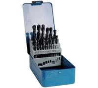 TIVOLY 90200170003 - Estuche G 25 brocas metal HSS laminadas Ø 1>13 mm 1/2 mm