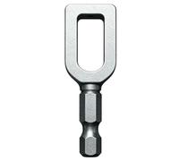 Foret torsadeur, avec construction en alliage d'acier à couple élevé, 6,3 x 2 cm, embout de connecteur de torsion de fil, outil de fixation de foret, pour clôture, jardinage, câblage électrique