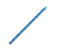 Foret triangulaire excentrique en alliage d'acier 612 mm de long pour un perçage efficace dans les carreaux et les briques en mousse (8 mm)
