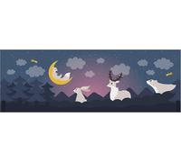 - Forêt - Veilleuse Bébé Musicale Et Lumineuse Et Enfant - Lanterne Revolution 2.0 - Cadeau Naissance Veilleuse Rechargeable Usb - Projecteur Ciel Etoilé - Detecteur De Pleurs