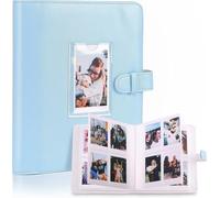 FORETOY Album Photo avec 272 Pochettes pour 3 Pouces Film, Compatible avec Fujifilm Instax Mini 12 11 9 8 25 50 70 90 Film, Polaroid PIC-Snap 300, Mini LiPlay EVO Link, Sprocket HP, Kodak Mini