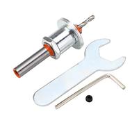 Forets à Contre - dépouille avec Limite Réglable, Acier Alliage 3,2 x 10mm, Argent - Évacuation Rapide des Débris, Perçage Précis pour Bois et Métaux Mous