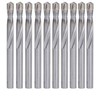 Forets à Métaux 7mm, 10 Pièces, Tige Droite, Outils de Perçage en Carbure - Haute Précision de Coupe, Longue Durée, Pour Acier et Alliages Métalliques