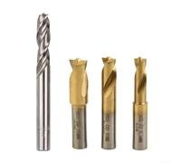 Forets à métaux, jeu de forets, 4, foret soudage par points, 6,5 mm 8 10 HSS CO SpotWeld Cutter fraiser