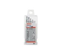 Bosch Forets à métaux rectifiés HSS-Co DIN 338 5,1 x 52 x 86 mm Lot de 10