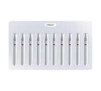 Forets à ongles à revêtement dur pour compatibilité mondiale des appareils de manucure, têtes de meulage professionnelles pour utilisation en salon