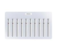 Forets à ongles à revêtement dur pour compatibilité mondiale des appareils de manucure, têtes de meulage professionnelles pour utilisation en salon