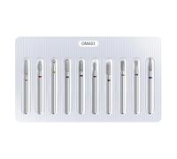 Forets à ongles à revêtement dur pour compatibilité mondiale des appareils de manucure, têtes de meulage professionnelles pour utilisation en salon