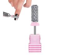 Forets à ongles | Forets acryliques professionnels | Pointes en acier tungstène pointillées en strass, utilisation à la fois pour gauchers et droitiers, pour manucure et pédicure