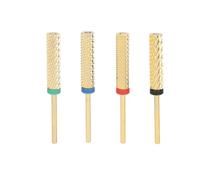 Forets à ongles pour nail art, force fiable, rugueuse, utilisation polyvalente, 4 pièces, différents types pour la maison pour les débutants en nail art