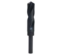 Forets à Tige Réduite HSS Twist Straight 21,5 Mm/0,85 Po 1/2 Po Outil de Perçage à Tige 21,5 Mm Noir