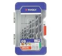 Coffret métallique 7 mèches bois SLR TIVOLY