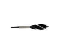 Forets Bois EXPERT à 4 taillants Lot de 3 pièces Queue HEXA 6.35mm Rallonge 10 cm