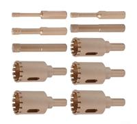 Forets brasés sous vide avec poignée hexagonale de 550 mm pour perçage à sec de maçonnerie et plastiques durs (28 mm)