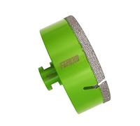 Forets Carrelage Diamant 110mm - FACHLICH Brasé Sous Vide et Trépans avec Filetage M14 pour Perçage à sec en Porcelaine Carrelage Granit Marbre