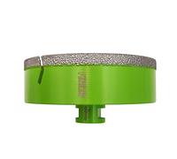 Forets Carrelage Diamant 130mm - FACHLICH Brasé Sous Vide et Trépans avec Filetage M14 pour Perçage à sec en Porcelaine Carrelage Granit Marbre