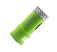 Forets Carrelage Diamant 25mm - FACHLICH Brasé Sous Vide et Trépans avec Filetage M14 pour Perçage à sec en Porcelaine Carrelage Granit Marbre