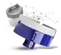 Forets Carrelage Diamant 90mm Scie Cloche Diamantée Trépans de Forage Avec Brasé Sous Vide et Filetage M14 pour Granit Porcelaine Céramique Marbre, pour Meuleuse d'angle