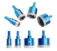 Forets Carrelage Diamant - BRSCHNITT pour porcelaine,céramique, granit, marbre quartz & autres 4 Pièces 20/25/35/50mm.