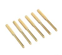 Forets de meuleuse de chaîne de tronçonneuse électrique avec tige de 3 mm et revêtement diamant pour affûter et polir efficacement les dents de scie (4 mm)