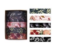 Forêts Empreinte Plante Washi Tape Décoratif Compte à Main Artiste pour Scrapbooking Décoration Décoratif Rétro Washi Forêts de Masquage Artiste Imprimante Plantes