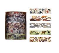 Forêts Empreinte Plante Washi Tape Décoratif Compte à Main Artiste pour Scrapbooking Décoration Décoratif Rétro Washi Forêts de Masquage Artiste Imprimante Plantes