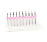 Ensemble d'outils de forets en carbure de 10 pièces pour PCB de 8 mm à 1,4 mm (0,1 mm)