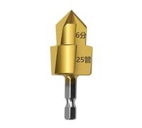 Forets étagés à queue hexagonale de 6,35 mm for l'expansion des tuyaux d'eau(25)