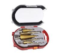 Forets Étagés Métriques - Ensemble De Étagés En Titane En D'aluminium 4-12/4-20/4-32 Mm | Forets Multi-tailles | Fraise À Trous | Outils De Perçage Du Bois Dentelé Pour Les Projets De B