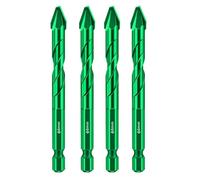 Forets excentriques 6/8/10/12 mm, perçage rapide et précis pour un positionnement parfait sur les carreaux de céramique, perceuse en céramique pour projets